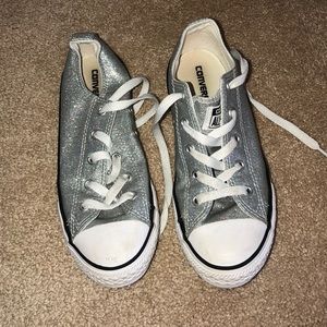 Sparkly converse shoes
